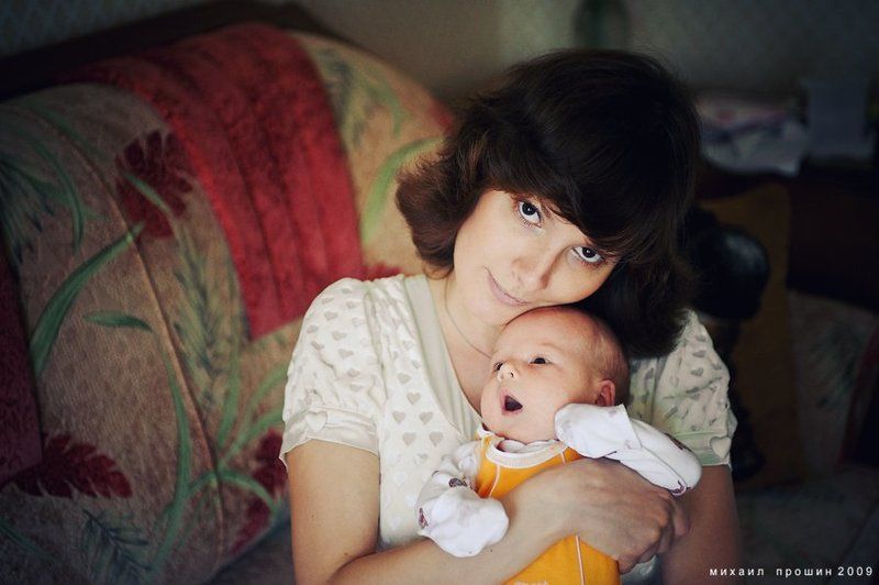 Дочка. Мама. Папа - с другой стороны камеры ) фото превью