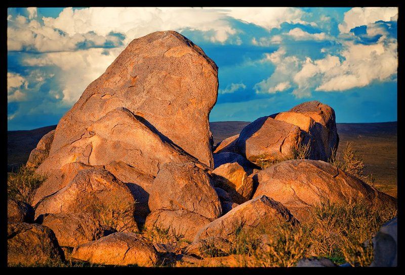 камни, монголия, закат каменные души фото превью