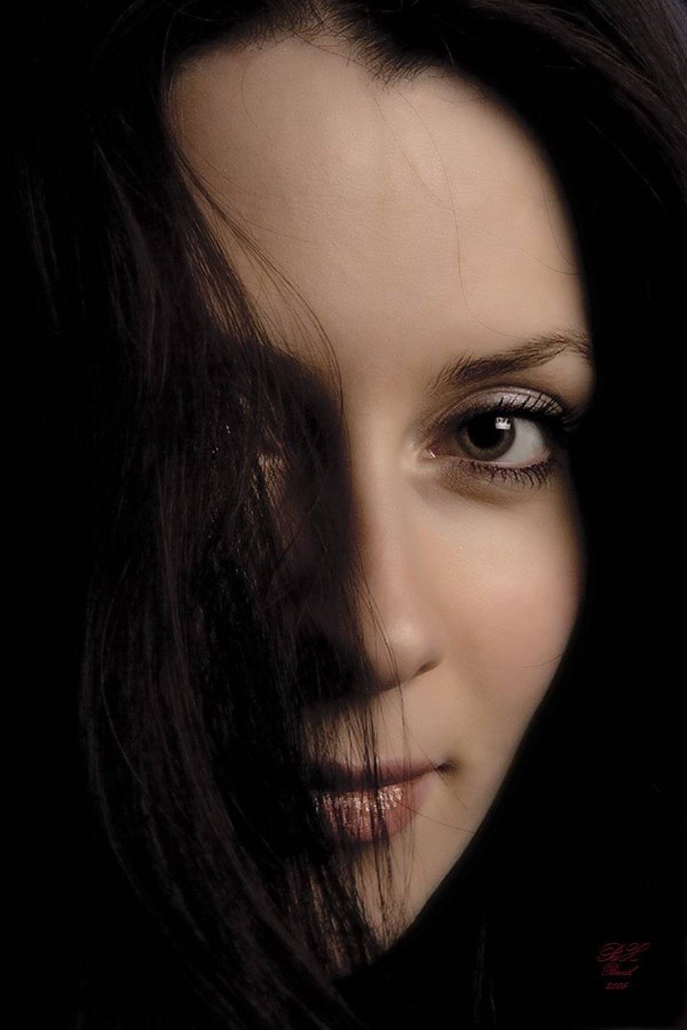 студия, свет, модель, Василий Хураев