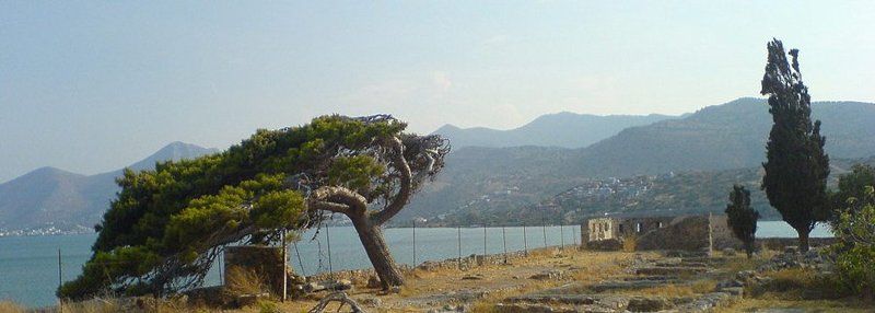 спиналонга.крит.крепость.море Жизнь в крепости фото превью