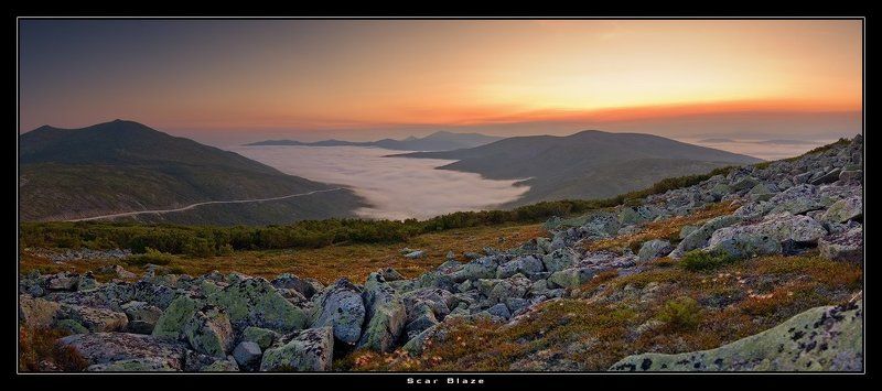 магадан, первый, арманский, перевал Туман неспешно подбирался к низине сопок вековых 2 фото превью