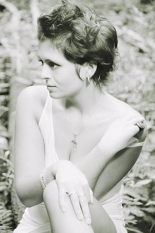 соседка, природа, портрет, девушка Мэри фото превью