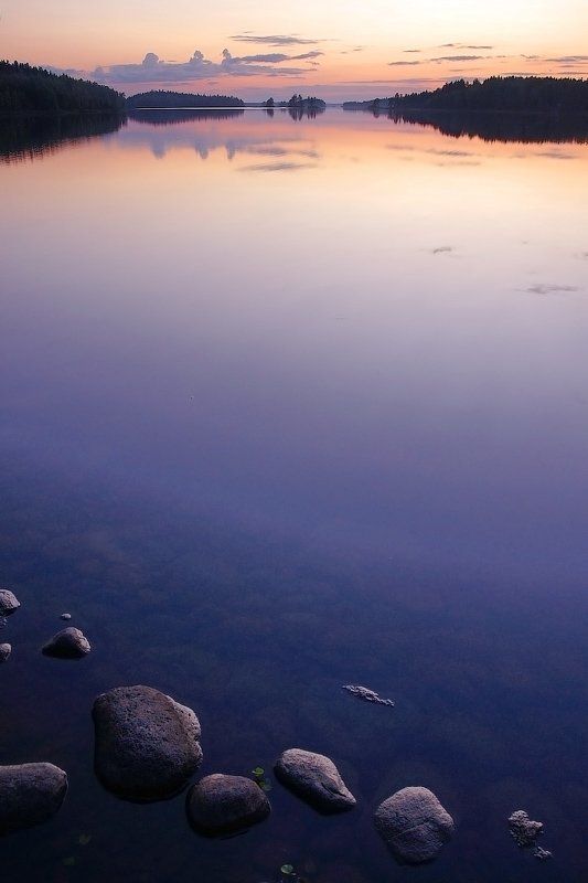 карелия, тумасозеро Каменное зеркало. фото превью