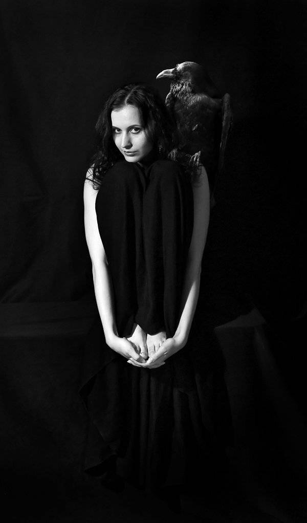 ксения, солнышко, ворон, Maxim_Shamota