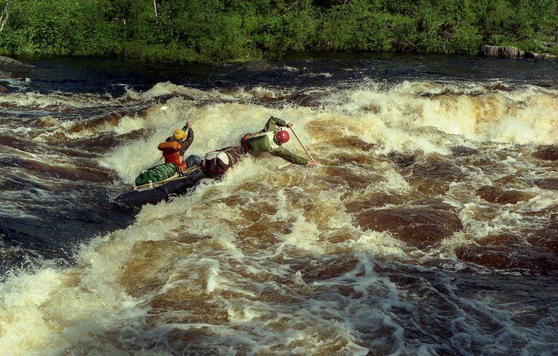 карелия, тумча, катамаран Только бы выгрести... фото превью