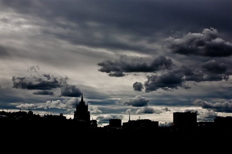 Небо над Москвой фото превью