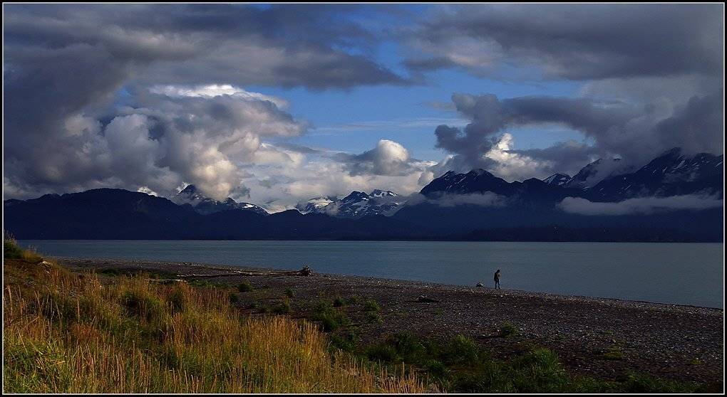 аляска, край земли, тихий океан, осень, Yurma