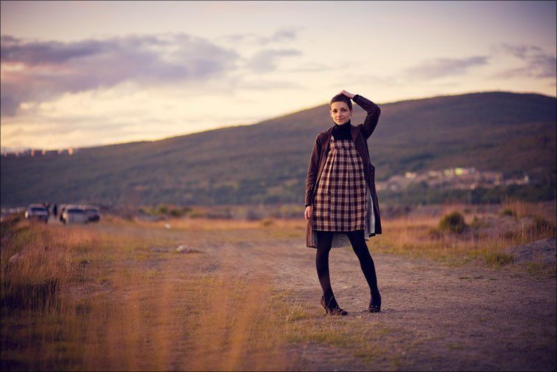 мурманск,таня,жанровый портрет Нотки осени. фото превью