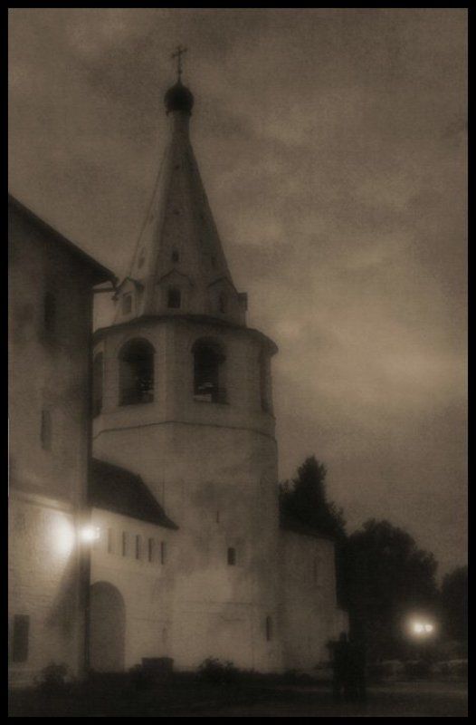 ночь, суздаль, стилизация, ретро Ночь в Суздале I фото превью