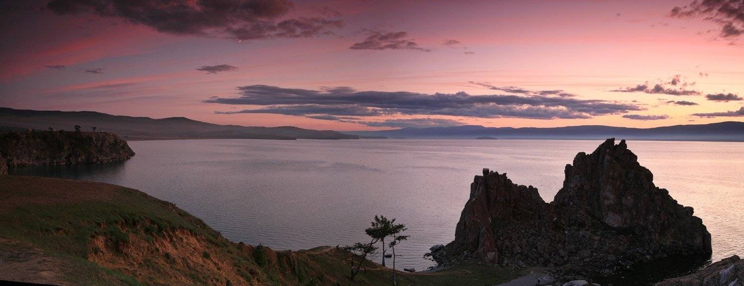 байкал, ольхон, закат, Аndrey--Bor