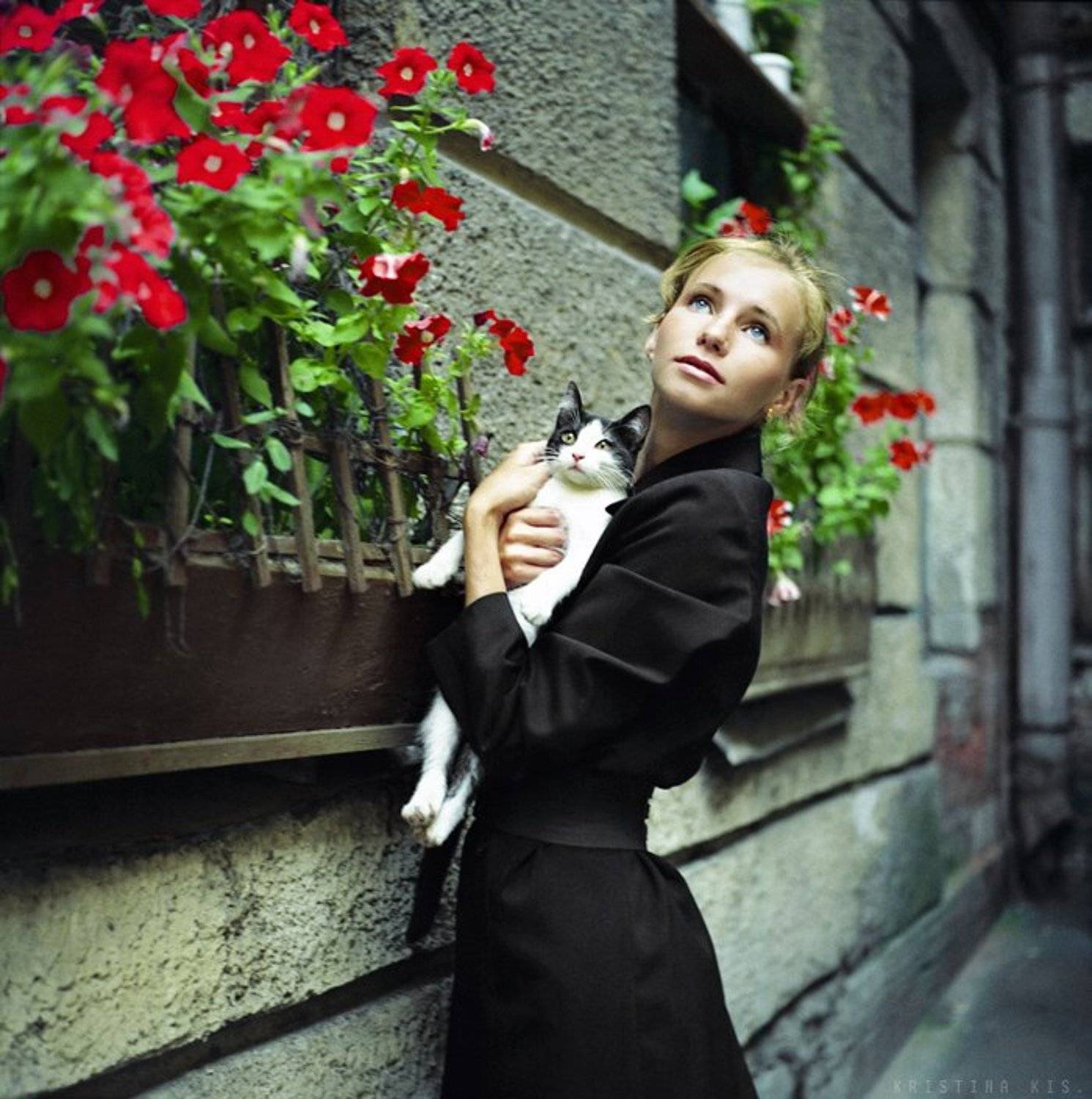 girl, portrait, yashica, Kristina Kis.