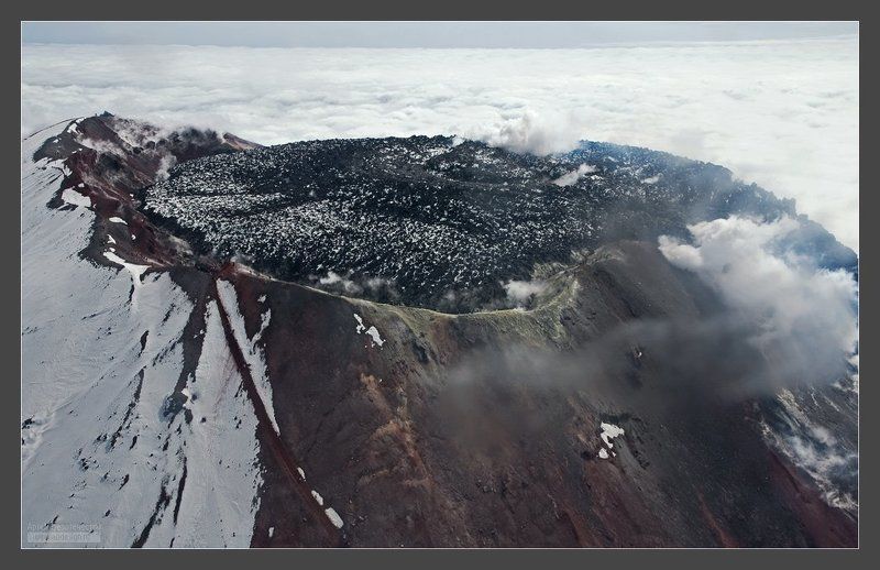 камчатка, вулкан, авача Кратер Авачинского вулкана фото превью