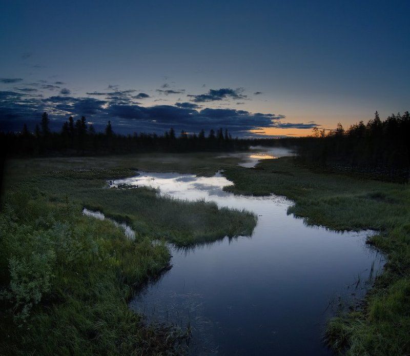 Приток реки Пяку-Пур. Ямал фото превью