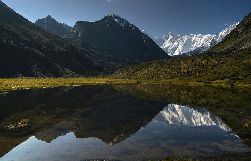 горы , реки , озера Белуха фото превью