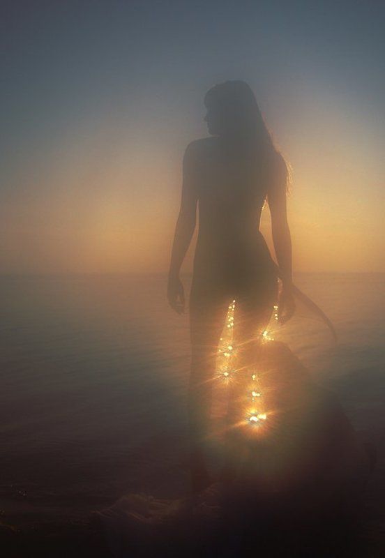 девушка, , нежность, рассвет рассветная фото превью