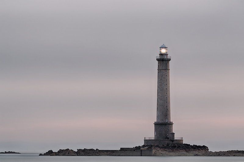 маяк, Франция, Нормандия, Normandie, Lighthouse, France, маяки Phare de la Hague, Goury, Basse Normandie, France фото превью