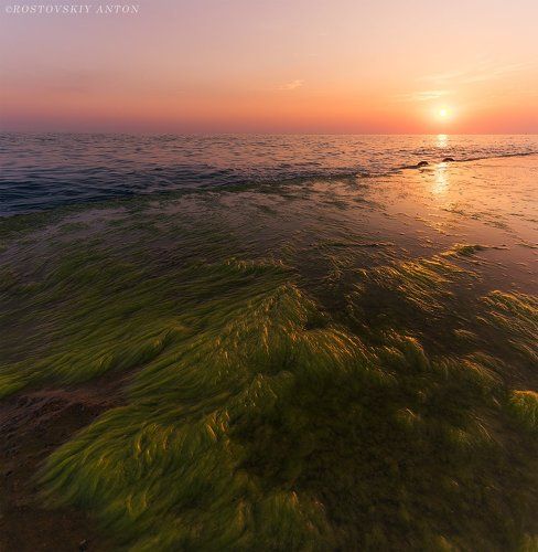 Закат на Чёрном море