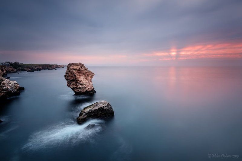 Bulgaria, sunrise, sunlight, Black sea *** фото превью