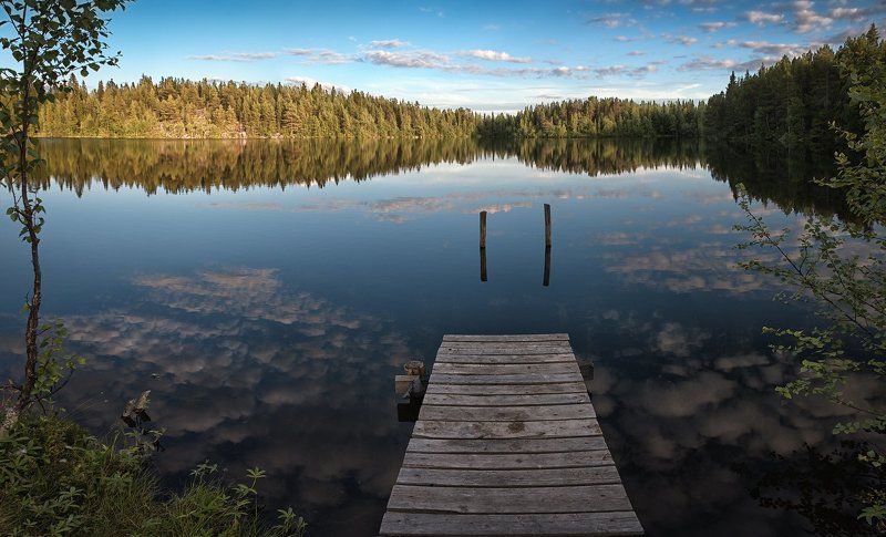 Как облака в озере купались фото превью