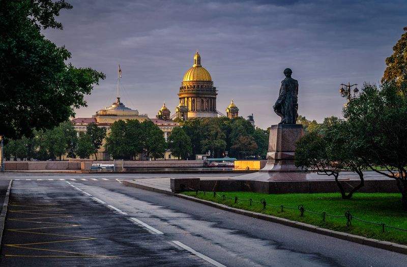 архитектура, соборы, Санкт-Петербург Университетская набережная, Санкт-Петербург фото превью