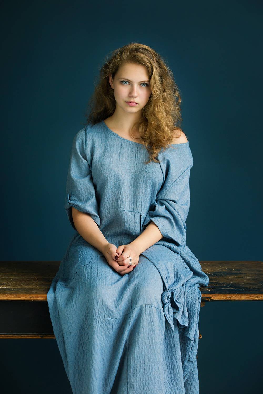 портрет, девушка, Алексей Назаров