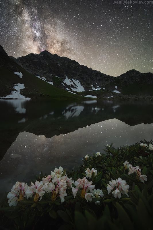 кчр, фототур, яковлевфототур, поход, загеданские, имеретинские, безмолвия, кавказ, имеретинка, загеданка, кавказ, поход Ночь на Загеданских озерах фото превью