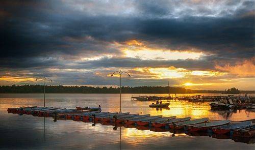 Золотой закат