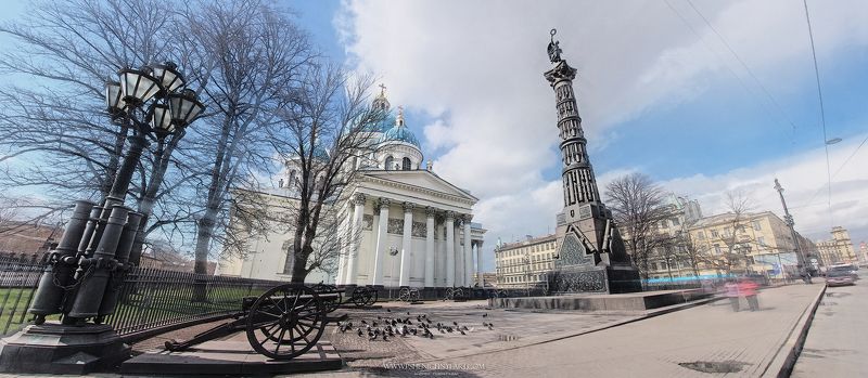 троице-измайловский собор, архитектура, городской пейзаж, санкт-петербург, собор, православие, история, площадь Троице-Измайловский собор фото превью