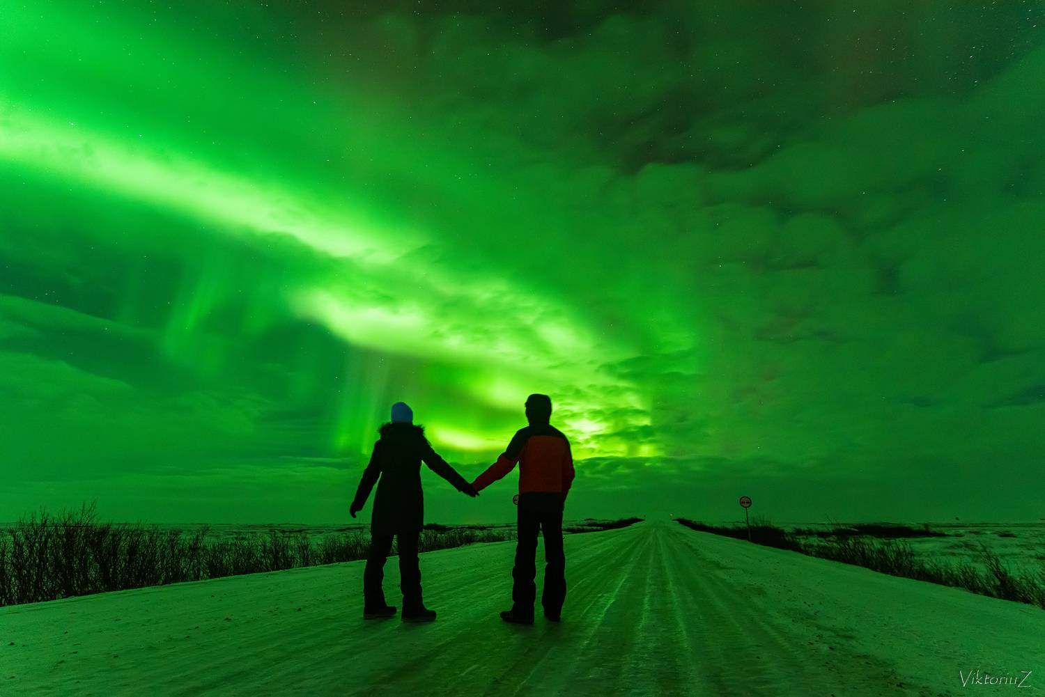 северное сияние, полярное сияние, заполярье, aurora borealis, polar lights, Куликов Виктор