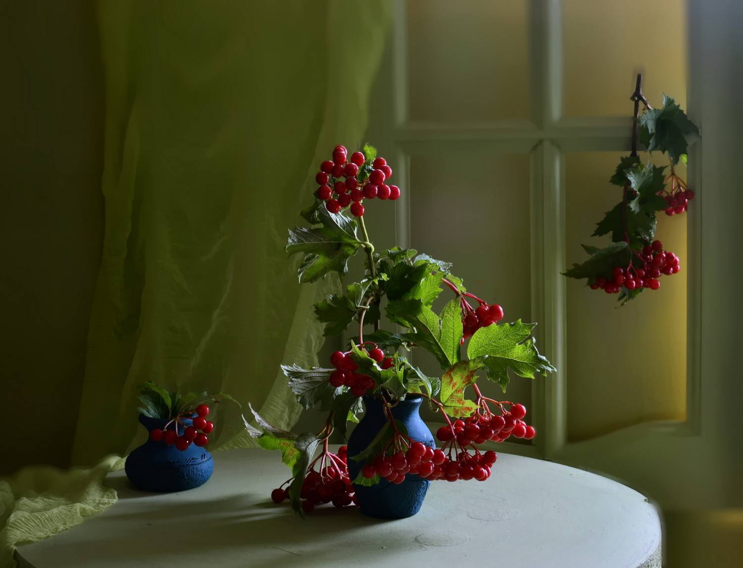 натюрморт,композиция,свет,лето,букет,калина, Инаида