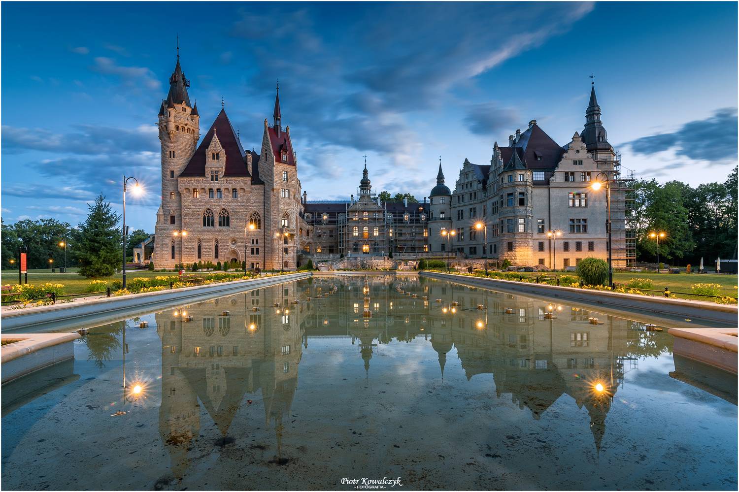 polska, zamek, moszna, Kowalczyk Piotr