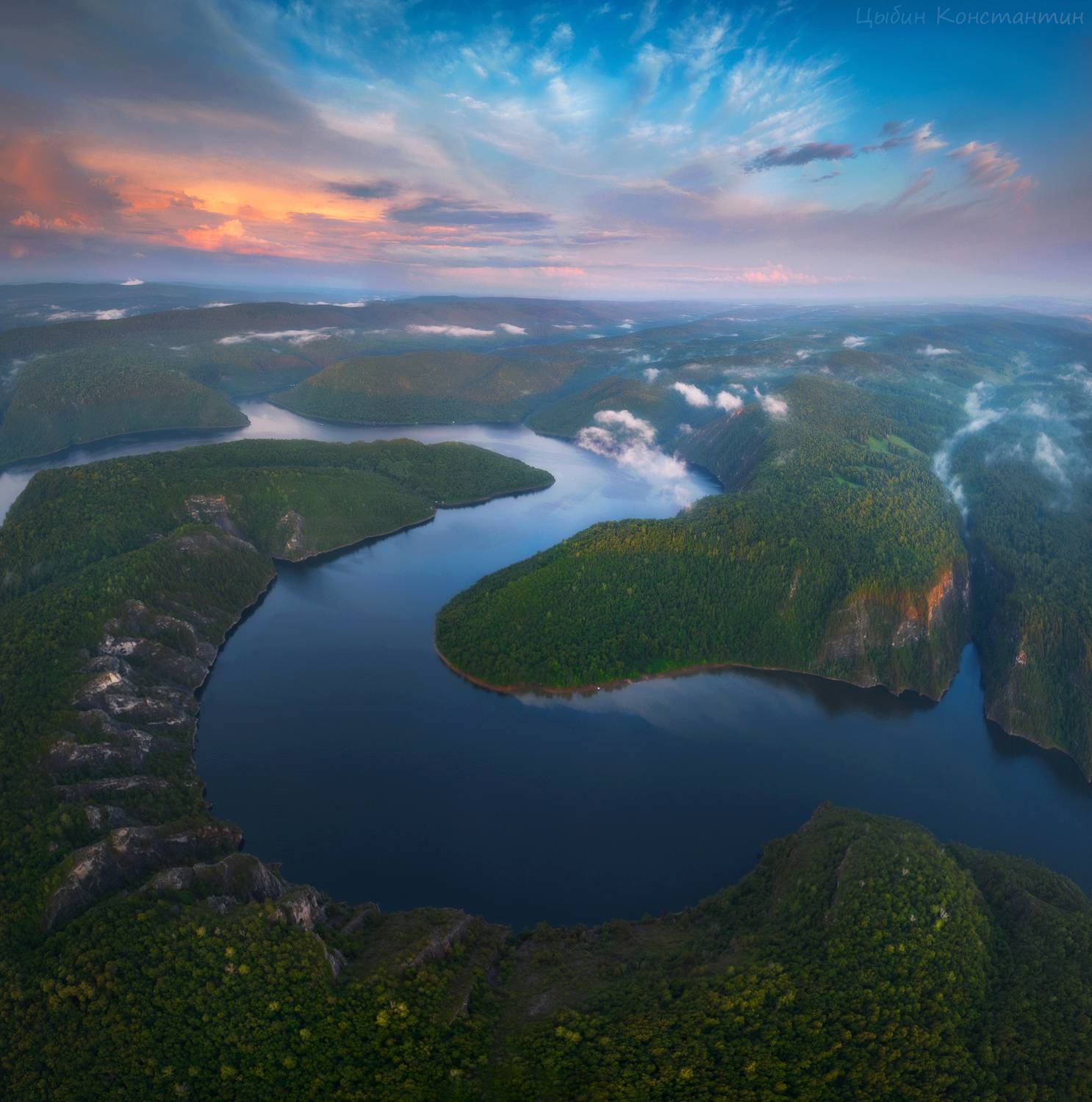 юмагузинское водохранилище, агидель, башкортостан, южный урал, Цыбин Константин
