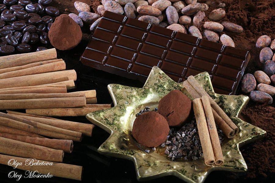 натюрморт, шоколад, конфеты, Бекетова Ольга