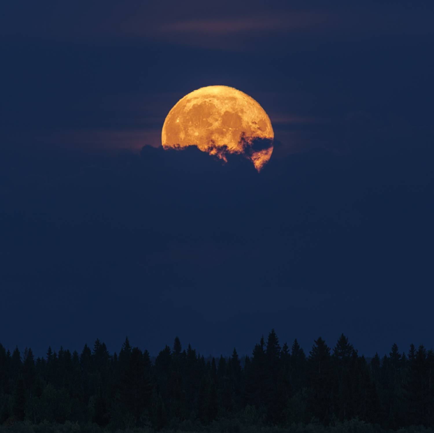 печора, коми, луна, Игорь Подобаев