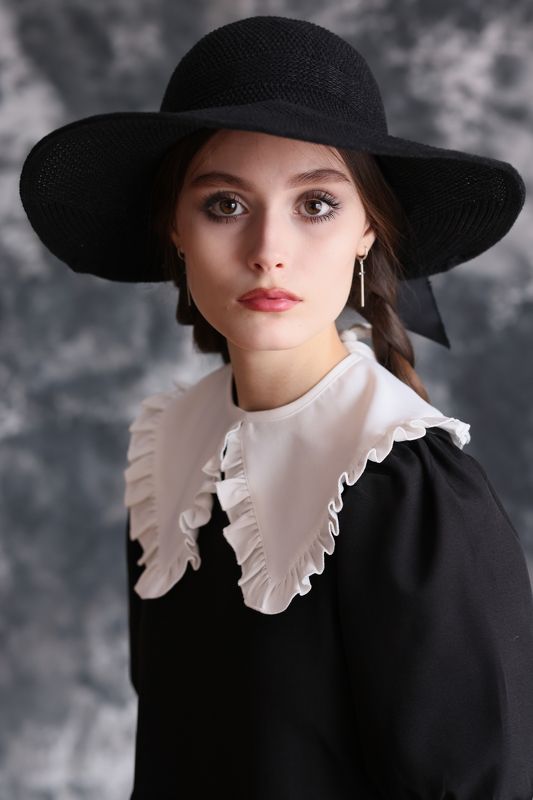 девушка, красота, юность,мода,шляпа, Дарья фото превью