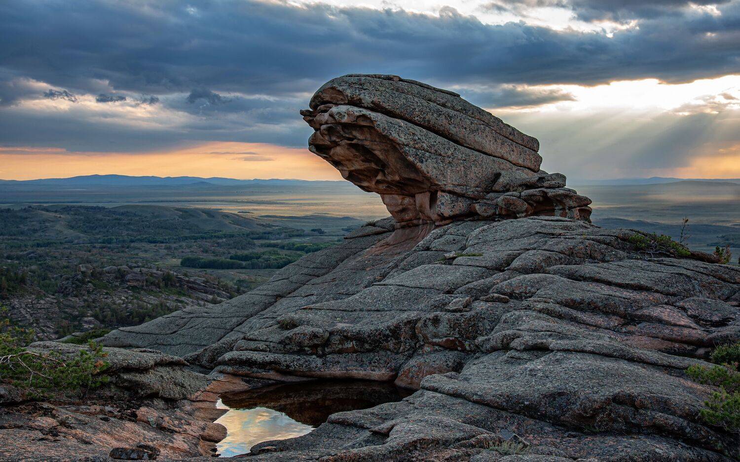 горы каркаралинск, Евгений Дроботенко