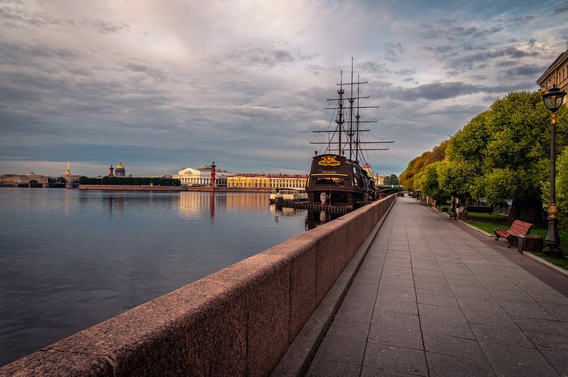 городской пейзаж, архитектура, Санкт-Петербург Мытнинская набережная, Санкт-Петербург фото превью
