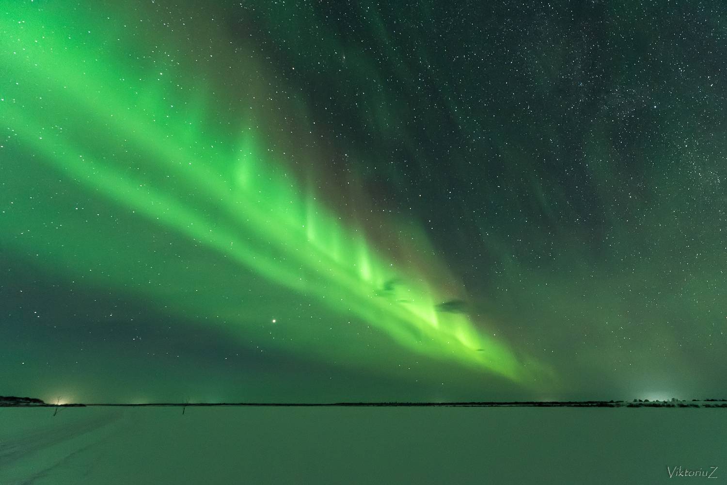 северное сияние, полярное сияние, заполярье, aurora borealis, polar lights, Куликов Виктор