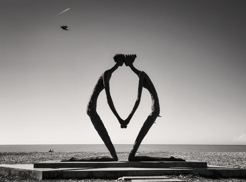 парк в батуми, грузия. три пары фото превью