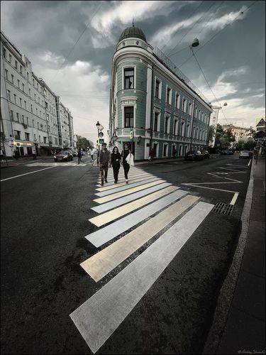 На улицах Москвы