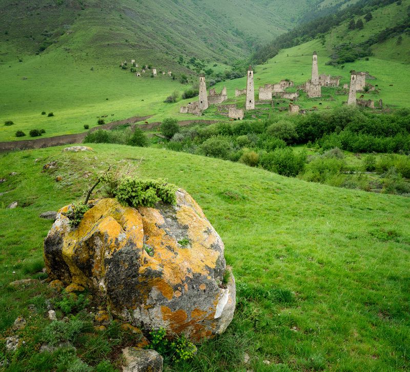 кавказ, эрзи, горы Эрзи. История в камне. фото превью