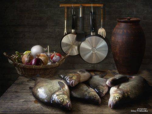 Рыбный день на кухне