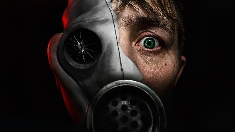 Чернобыль, сталкер, взрыв на ЧАЭС, ликвидаторы, фото в противогазе Чернобыльская тематика фото превью