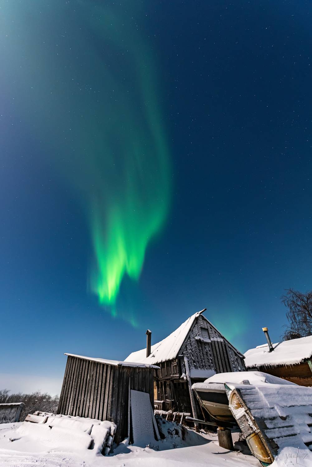 северное сияние, полярное сияние, заполярье, aurora borealis, polar lights, Куликов Виктор