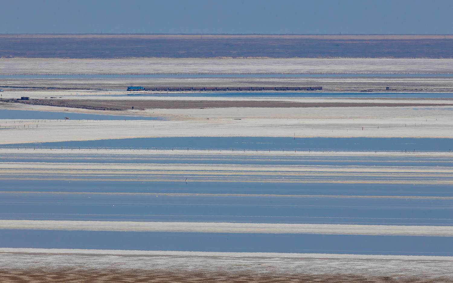 баскунчак, озеро, соленое озеро, поезд, соляной поезд, Подосинников Максим