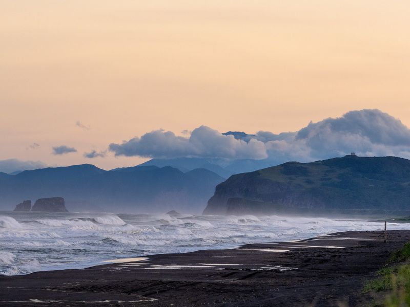 Халактырский пляж, Камчатка фото превью