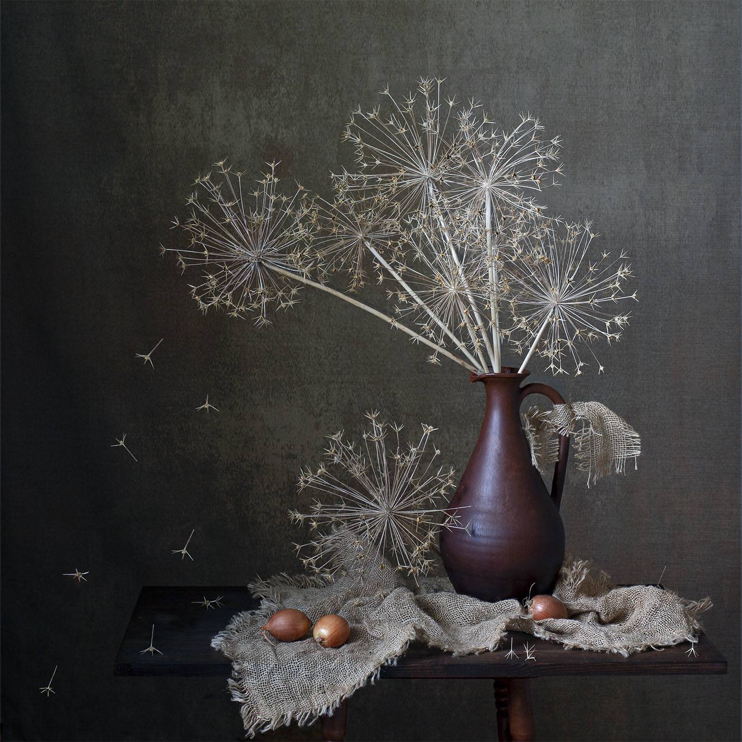 миламиронова, фотонатюрморт, stilllife, натюрмортсбукетом, лук, аллиум, Мила Миронова