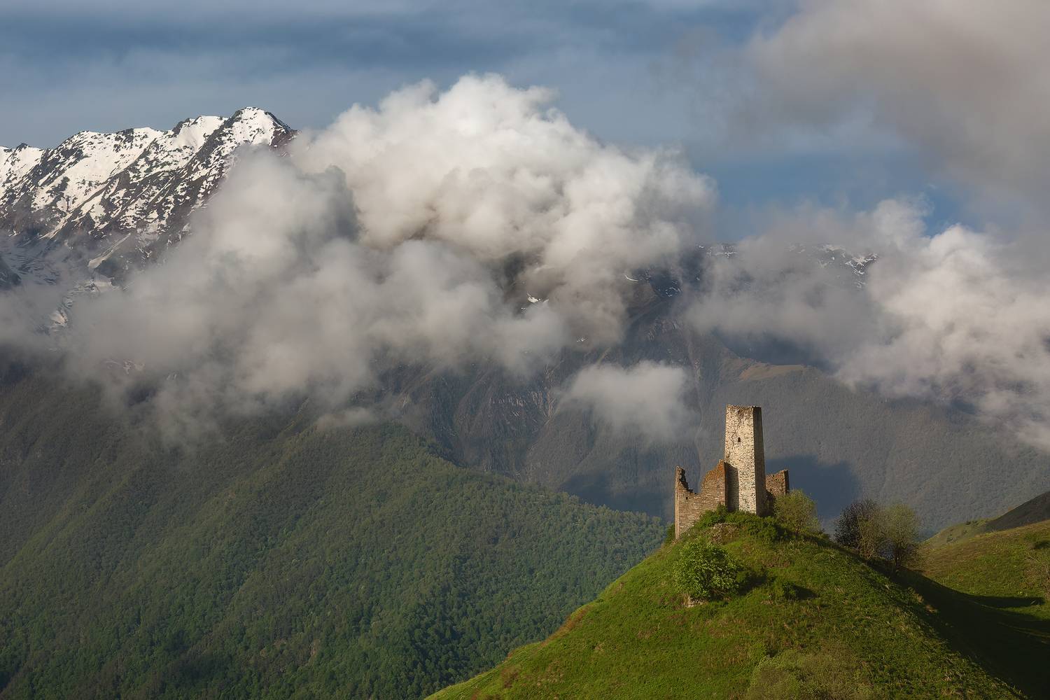 Ингушетия, пейзаж, Константин Маланин