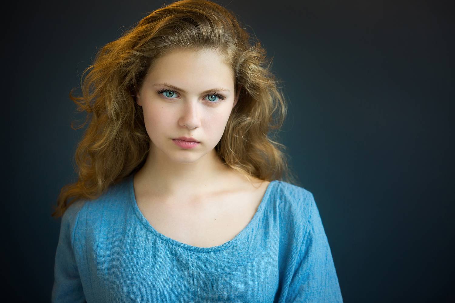 портрет, девушка, Алексей Назаров