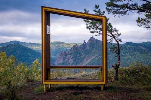 Такмак в рамке